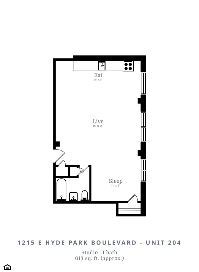 1215 E Hyde Park Blvd Studio-2 Beds Apartment for Rent - Photo Gallery 27